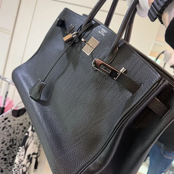 Hermes Birkin 35. 2005 I stamp in incredible condition in Togo w/palladium hw - Picture 8 of 16